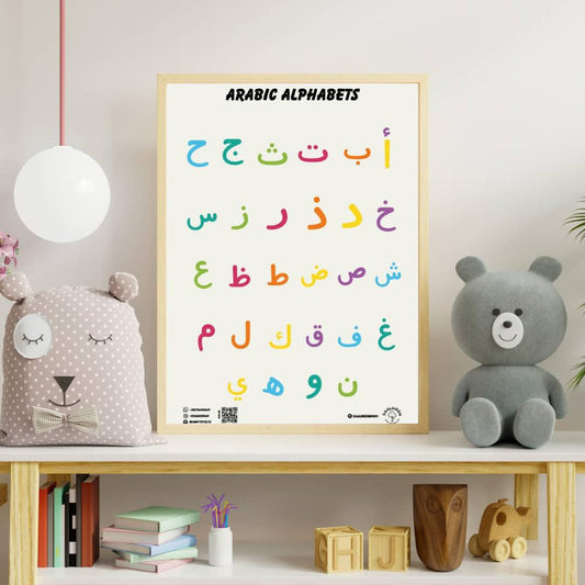 The Arabic Alphabet Poster